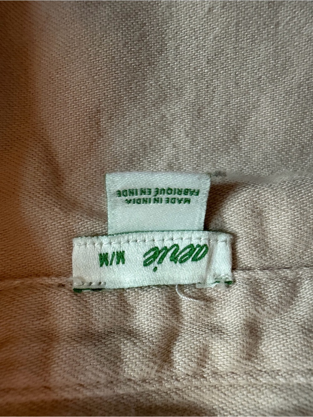 Aerie Soft Blush Oversized Button Front Shirt Cottagecore Prairie Style Medium - Picture 5 of 9